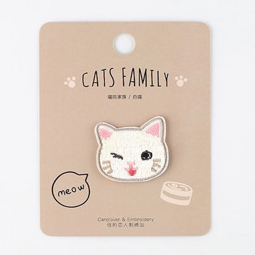 Cats Family Patches (Stick-On)