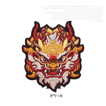 Eastern Dragon Patches(Stick-On)