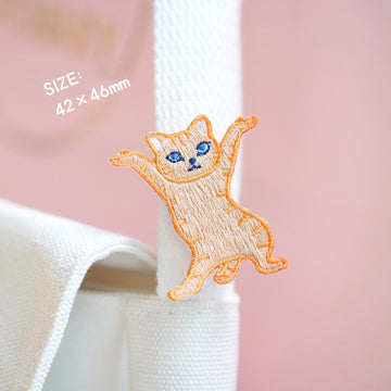 Dancing Cat Patches(Stick-On)
