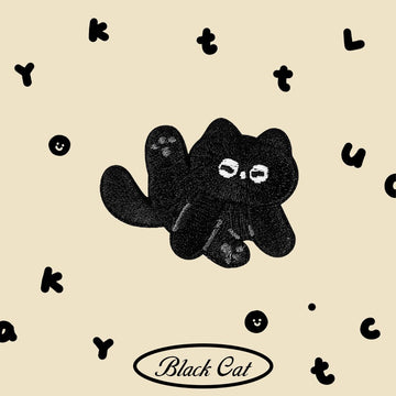 Black Cat ② Patches(Stick-On)