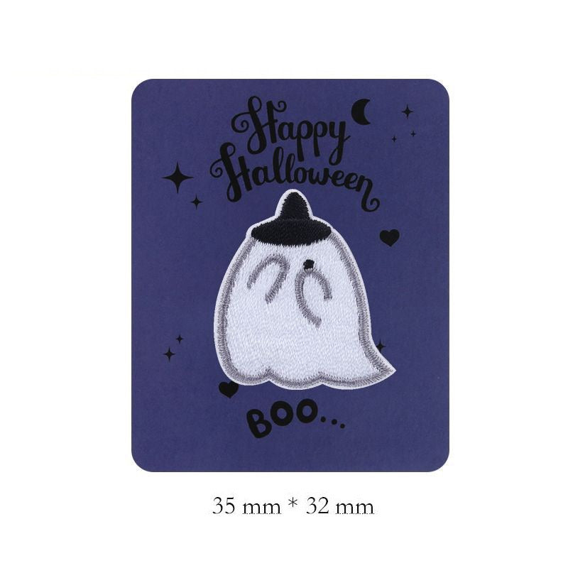 Little Ghost Embroidered Patches - Multiple Designs Available - CheerCove