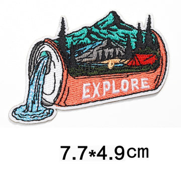 Camping Vibes Patches (Stick-On)