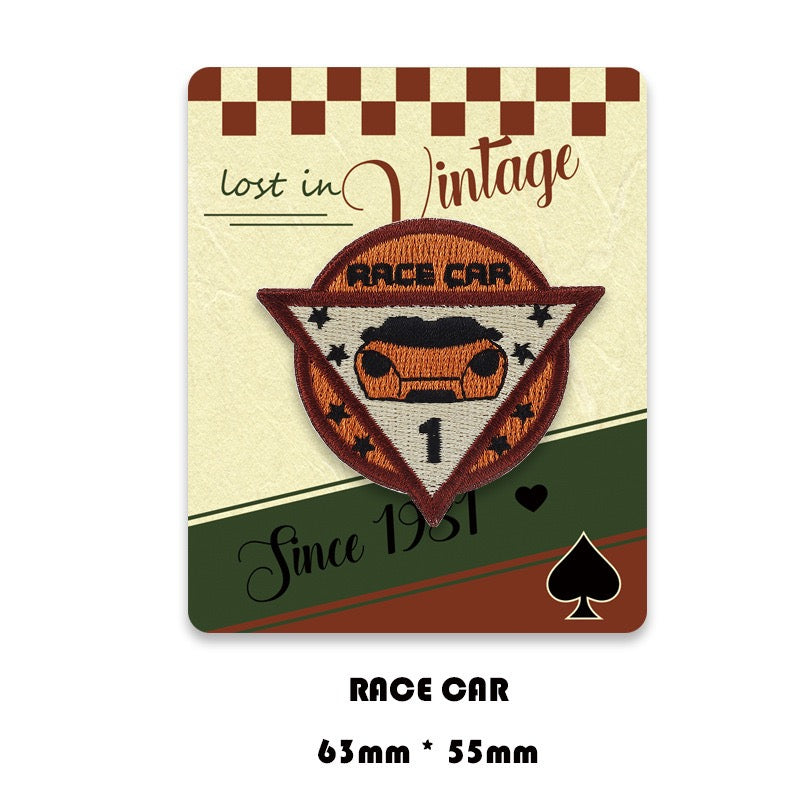 Vintage  Embroidered Patches - Multiple Designs Available - CheerCove