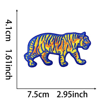 Holographic Tiger Patches (Iron-On) - CheerCove