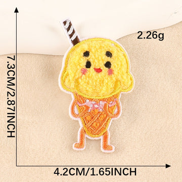 Fast Foodie Embroidered Patches ② - Multiple Designs Available - CheerCove