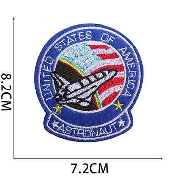 Space Exploration ① Patches (Iron-On)