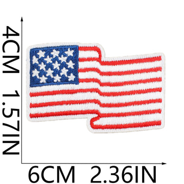American Memorial Day ① Patches (Iron-On) - CheerCove