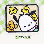 Fluffy White Puppy Patches (Stick-On)