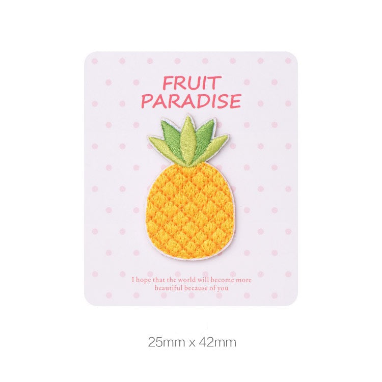 Juicy Fruit Embroidered Patches - Multiple Designs Available - CheerCove
