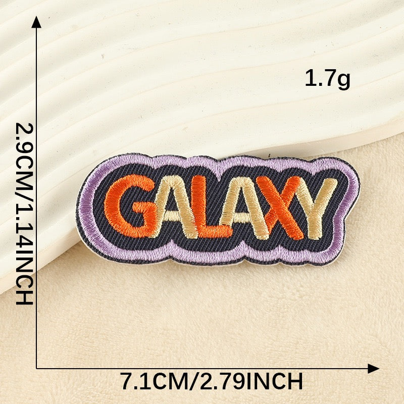 Rainbow Words Embroidered Patches ② - Multiple Designs Available - CheerCove