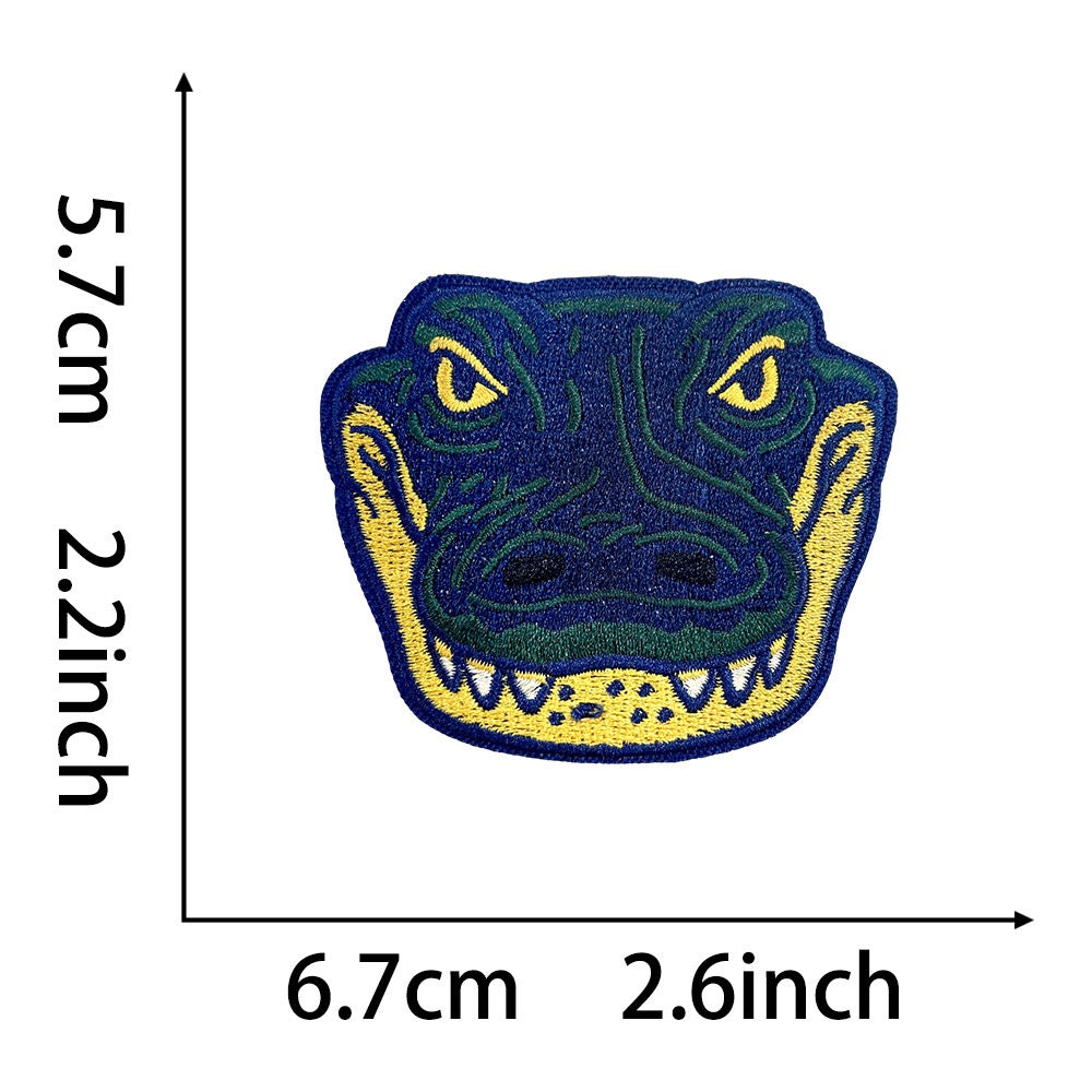 Crocodile Patches (Iron-On) - CheerCove