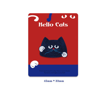 Hello Cats Patches (Stick-On) - CheerCove