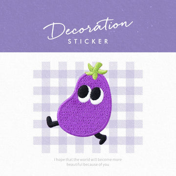 Walking Fruits & Veggies Embroidered Patches - Multiple Designs Available - CheerCove