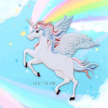 Crowned Unicorn Patches(Stick-On)