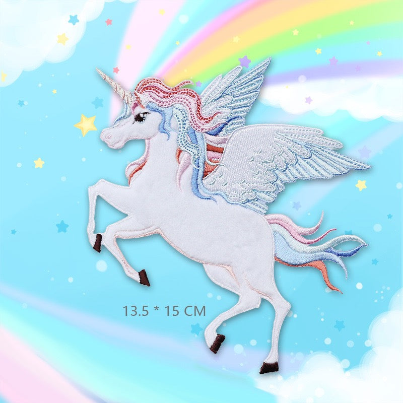 Crowned Unicorn Patches(Stick-On)