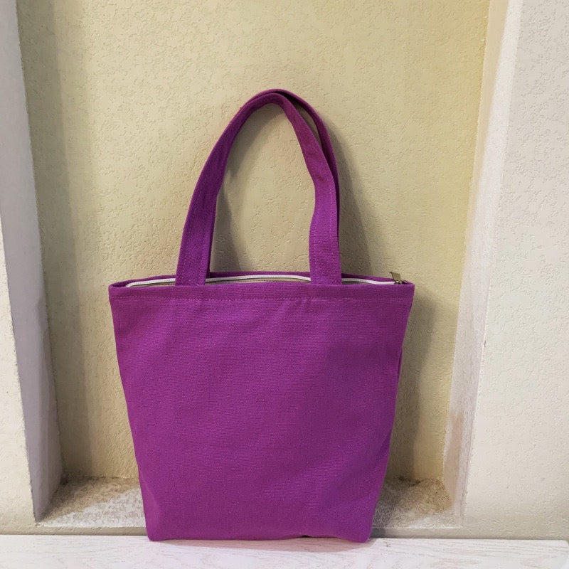 Canvas Bucket Bag
