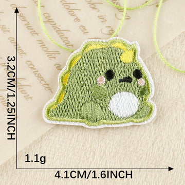 Jennifer's Green Patch Embroidered Patches - Multiple Designs Available - CheerCove