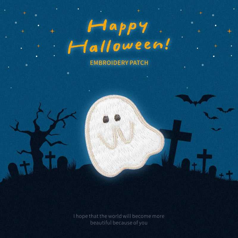 Happy Halloween Embroidered Patches - Multiple Designs Available - CheerCove