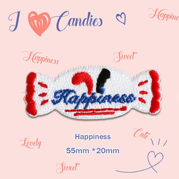 Candy Embroidered Patches - Multiple Designs Available - CheerCove