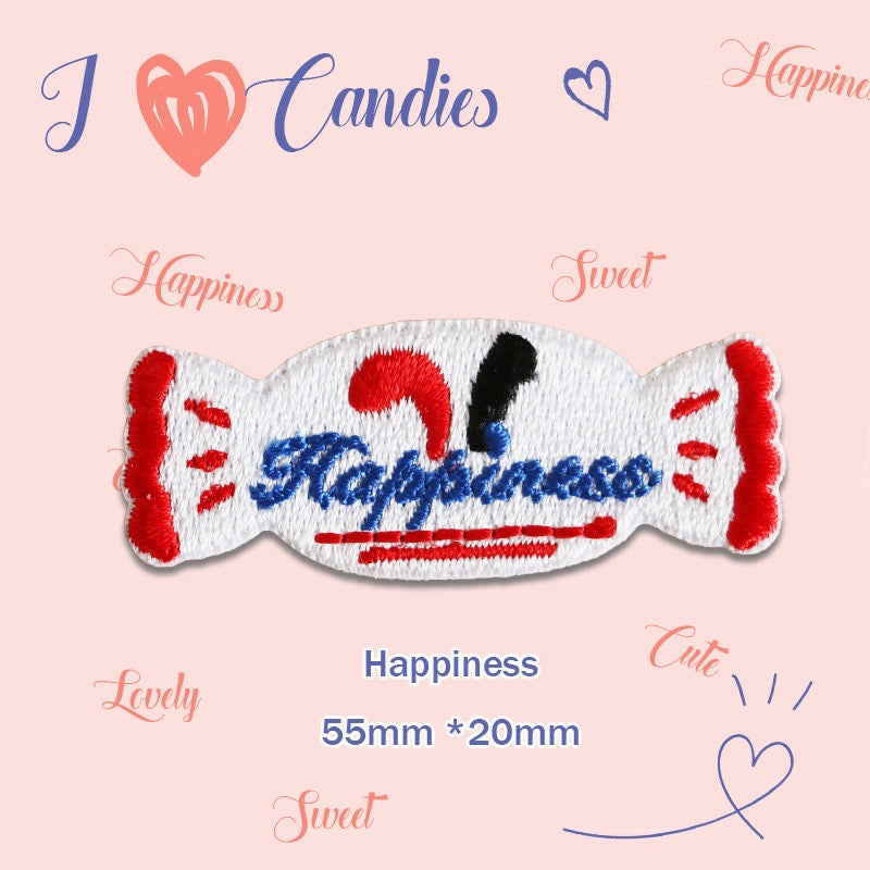 Candy Embroidered Patches - Multiple Designs Available - CheerCove