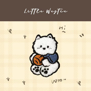 Westie Dog Patches(Stick-On)