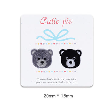Little Bear Embroidered Patches - Multiple Designs Available - CheerCove