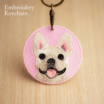 Embroidered Cute Puppy Charm ① - Multiple Designs Available - CheerCove