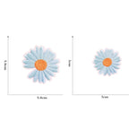 Multicolor Daisy Embroidered Patches - Multiple Designs Available - CheerCove