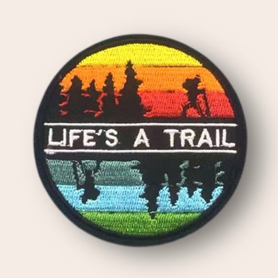 Mountain Hiker Patches (Iron-On)