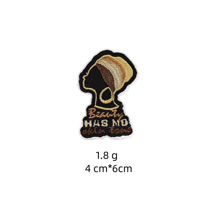 Fashion Girl ① Patches (Iron-On)
