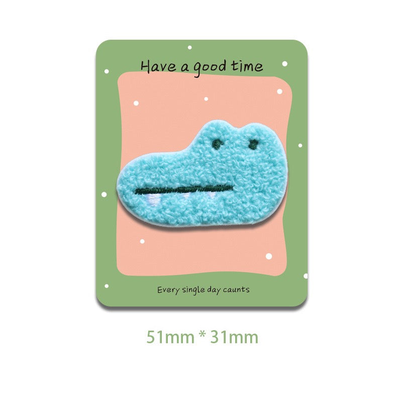 "Ugly-Cute" Animals Embroidered Patches - Multiple Designs Available - CheerCove