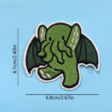 Green Animals Patches (Iron-On)