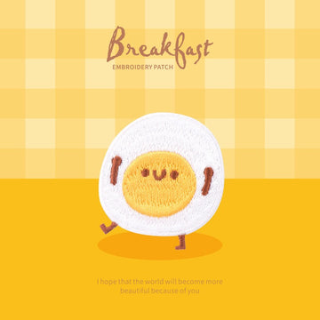 Breakfast Embroidered Patches - Multiple Designs Available - CheerCove