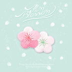 Oriental Plum Blossom Embroidered Patches - Multiple Designs Available - CheerCove