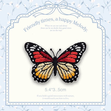 Spring Butterfly Patches (Stick-On) - CheerCove