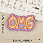Everyday Words Embroidered Patches ① - Multiple Designs Available - CheerCove
