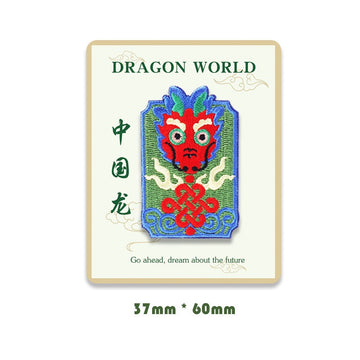 Chinese Dragon Totem Embroidered Patches - Multiple Designs Available - CheerCove