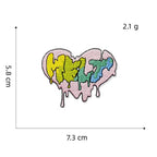 Colorful Doodle Patches (Iron-On)