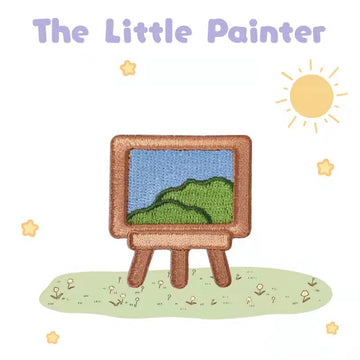 Energetic Little Painter Patches(Stick-On)