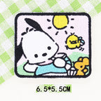 Fluffy White Puppy Patches (Stick-On)