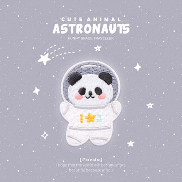 Cute Animal Astronauts Embroidered Patches - Multiple Designs Available - CheerCove