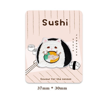 Sushi Embroidered Patches - Multiple Designs Available - CheerCove