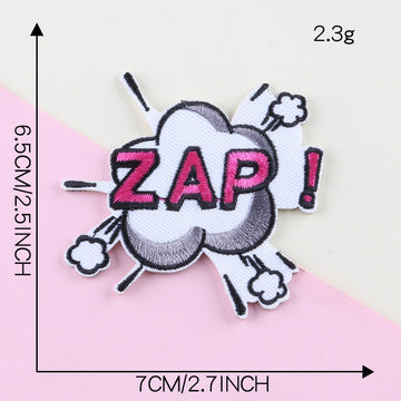 Sassy Phrases Embroidered Patches - Multiple Designs Available - CheerCove