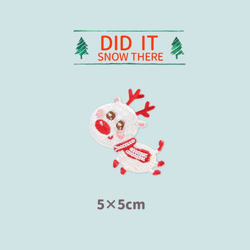 Santa Claus Patches(Stick-On)