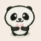 Chubby Panda Patches(Stick-On) - CheerCove