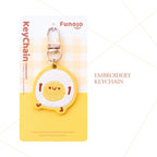 Breakfast Embroidery & PU Leather Charm
