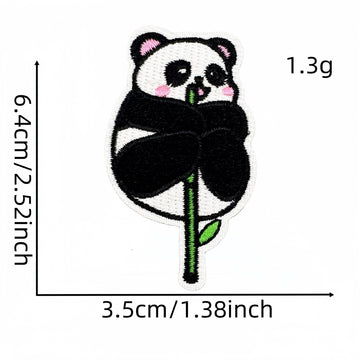Panda ② Patches (Iron-On)