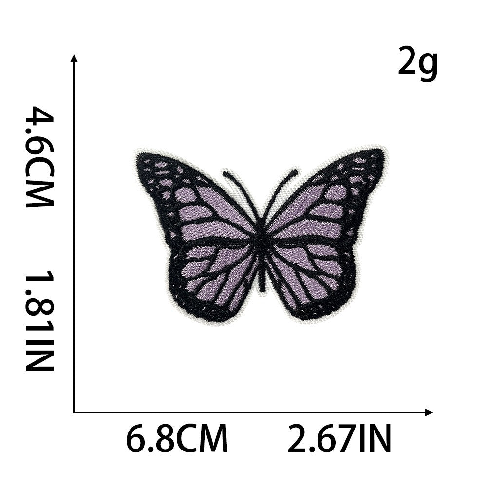 Colorful Butterfly Patches (Iron-On) - CheerCove