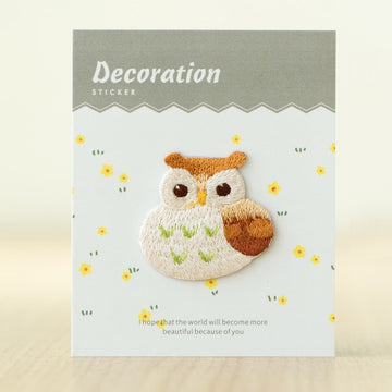 Forest Animal  Embroidered Patches - Multiple Designs Available - CheerCove