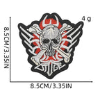 Skull Patches (Iron-On)